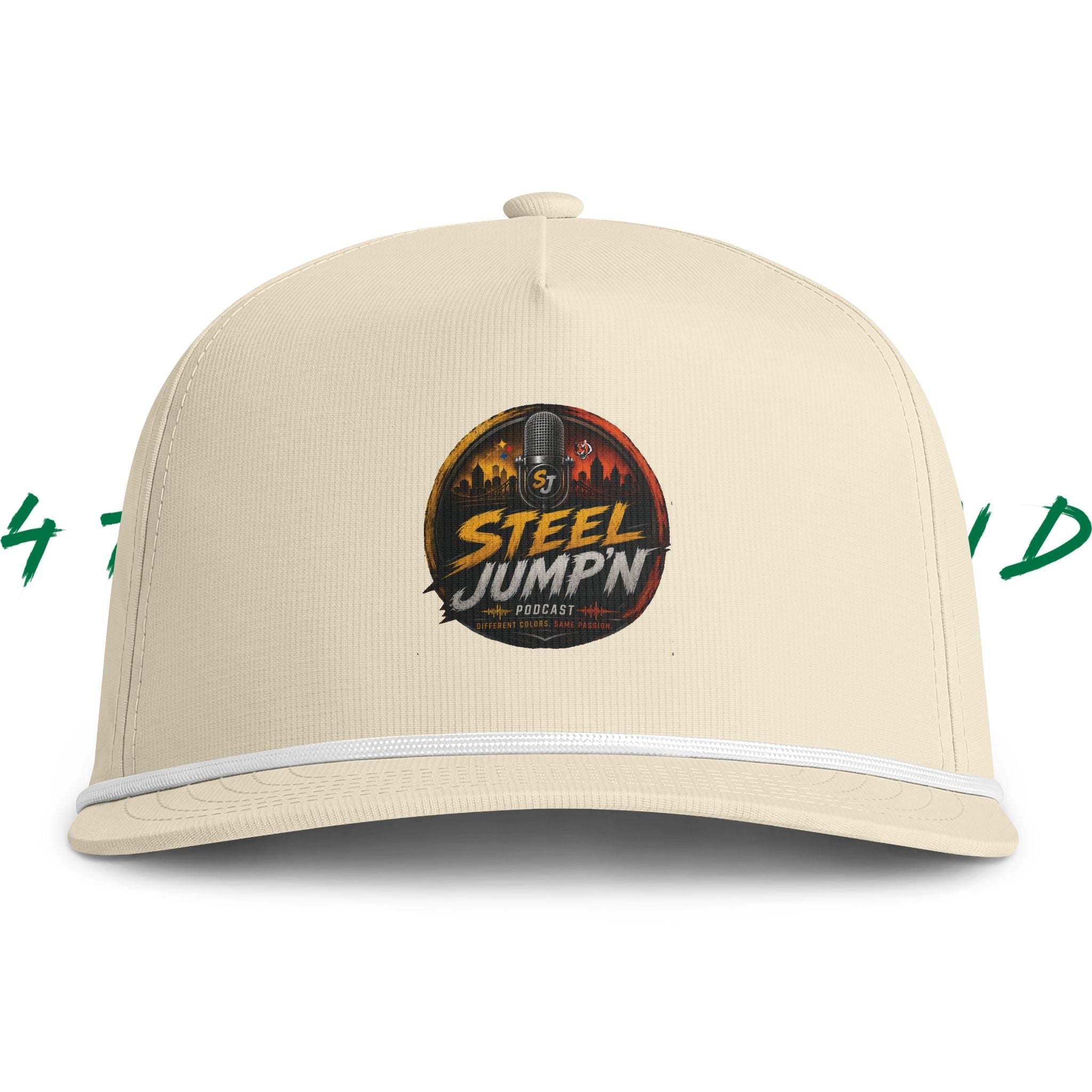 Rope Cap — Sunwashed "Steel JumpN" Vintage Logo Hat