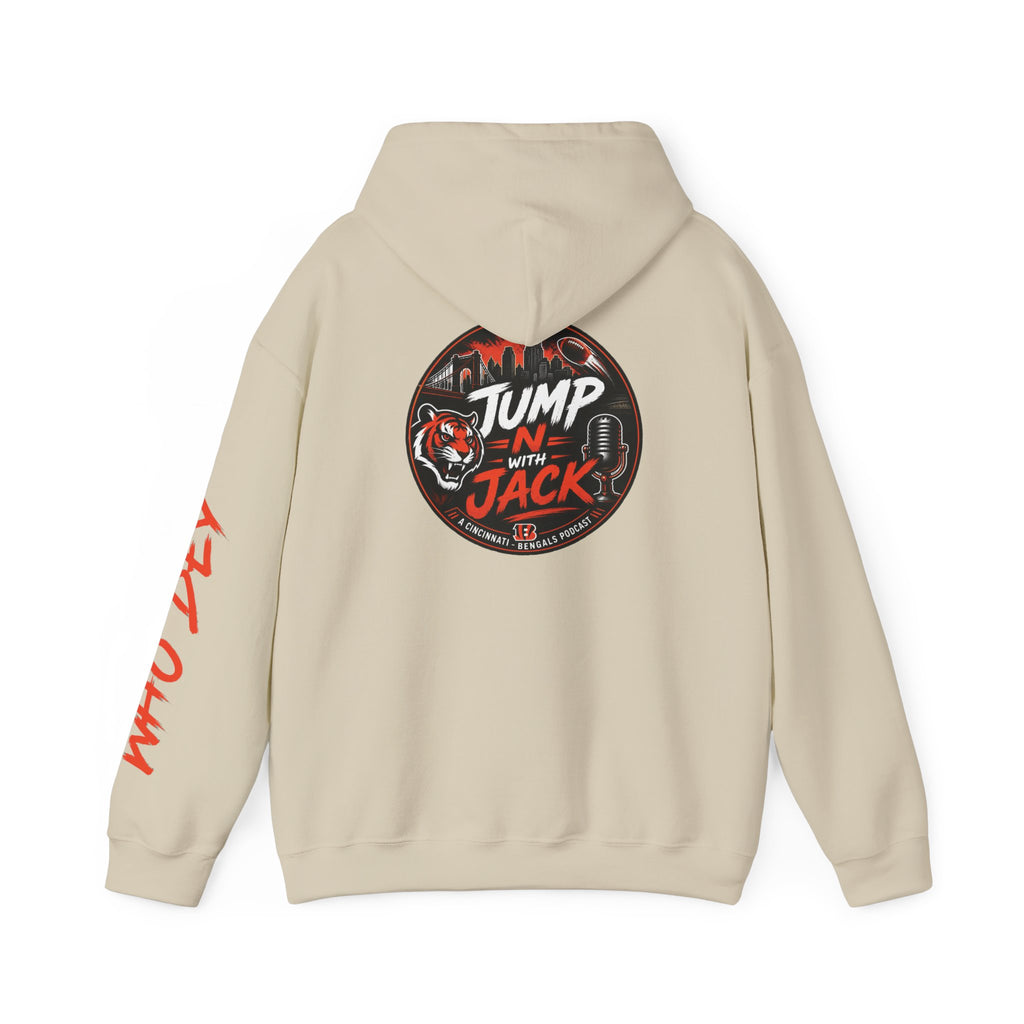 Jump N' Jack Tiger Logo Hoodie — Podcast Crewneck