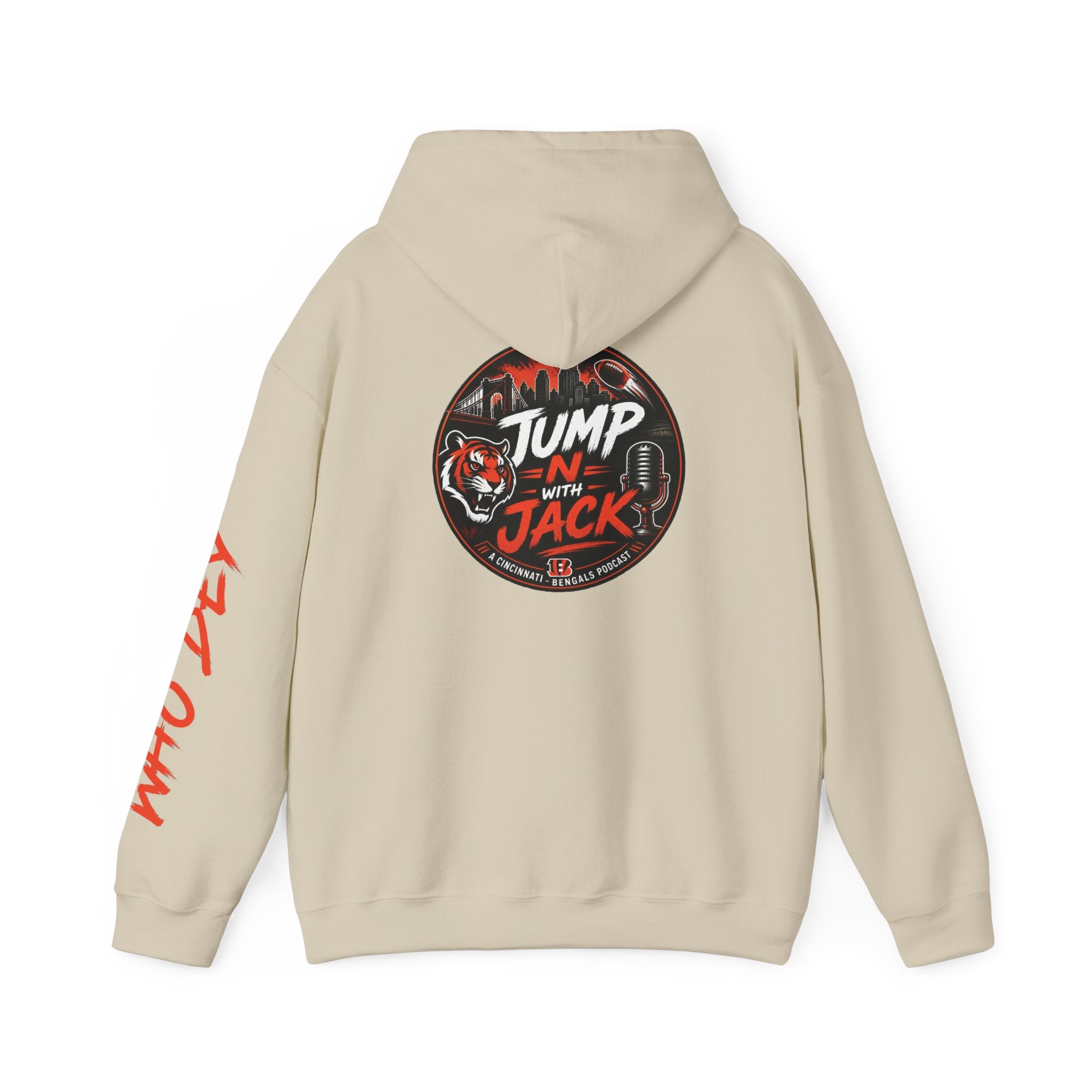 Jump N' Jack Tiger Logo Hoodie — Podcast Crewneck