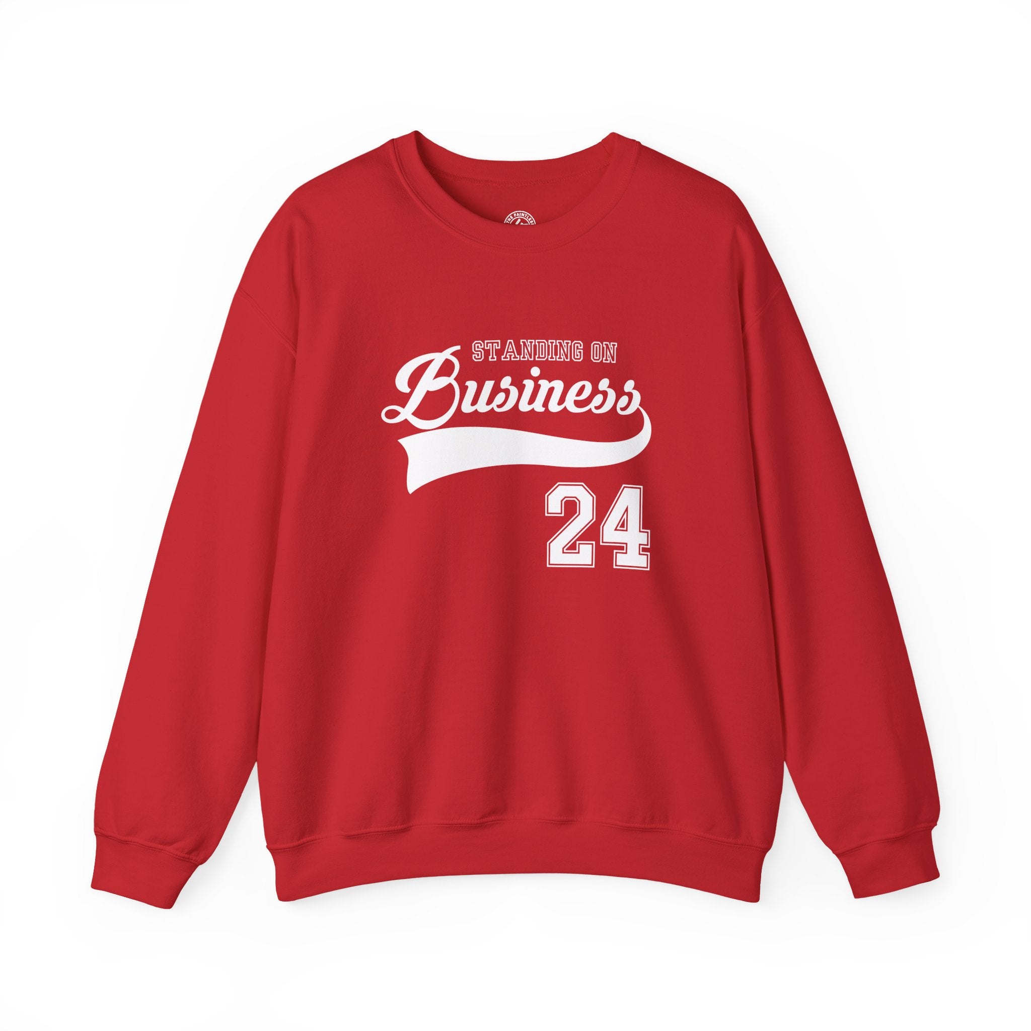 Crewneck Sweatshirt — 'Standing On Business 24' Vintage Athletic Logo