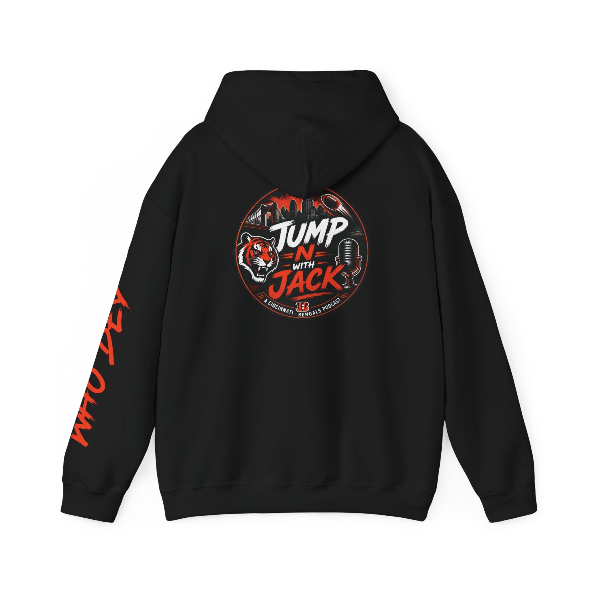 Jump N' Jack Tiger Logo Hoodie — Podcast Crewneck