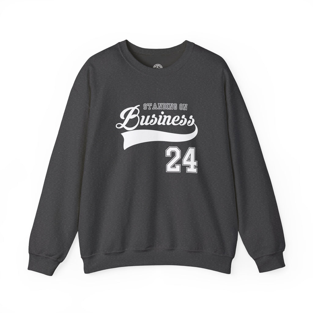 Crewneck Sweatshirt — 'Standing On Business 24' Vintage Athletic Logo