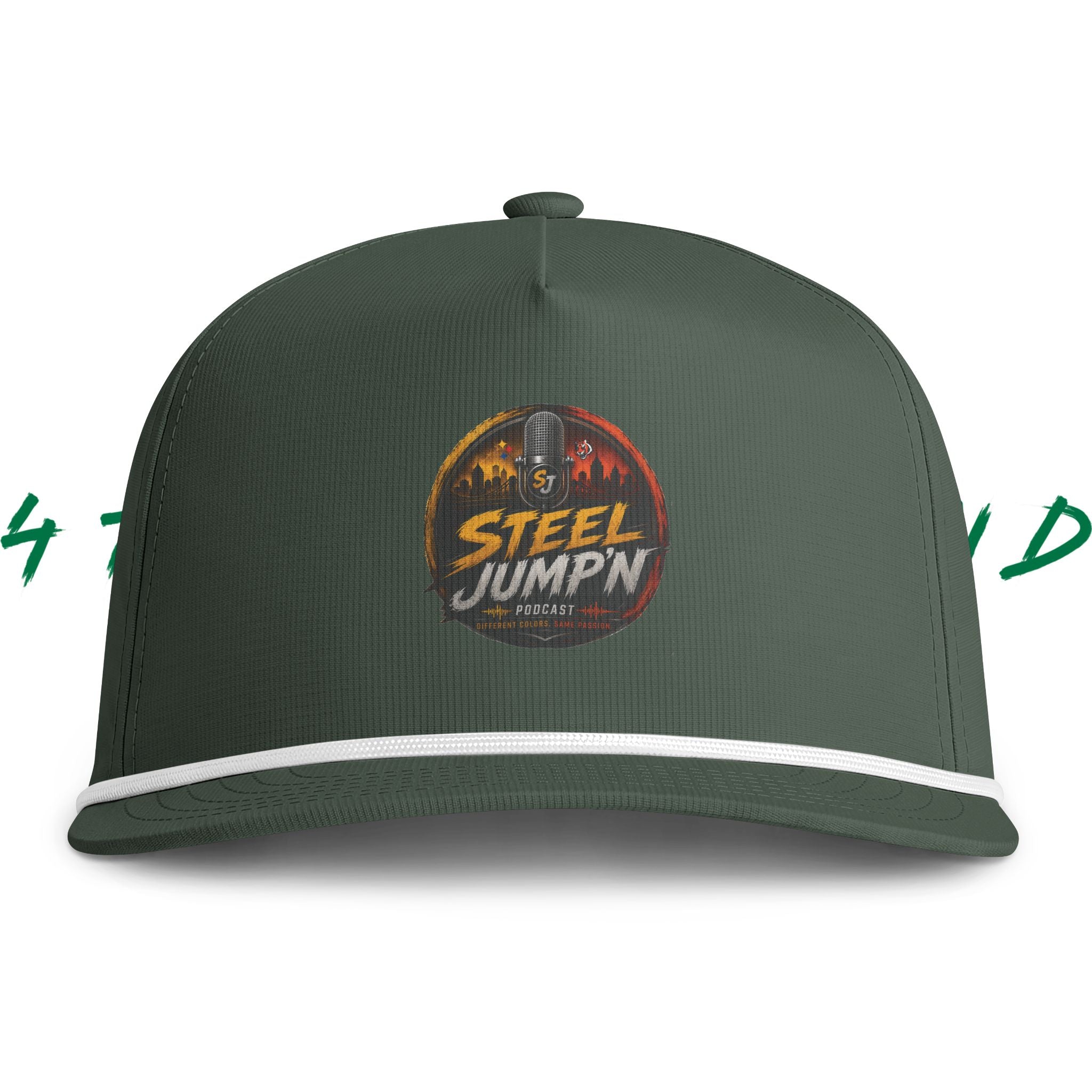 Rope Cap — Sunwashed "Steel JumpN" Vintage Logo Hat