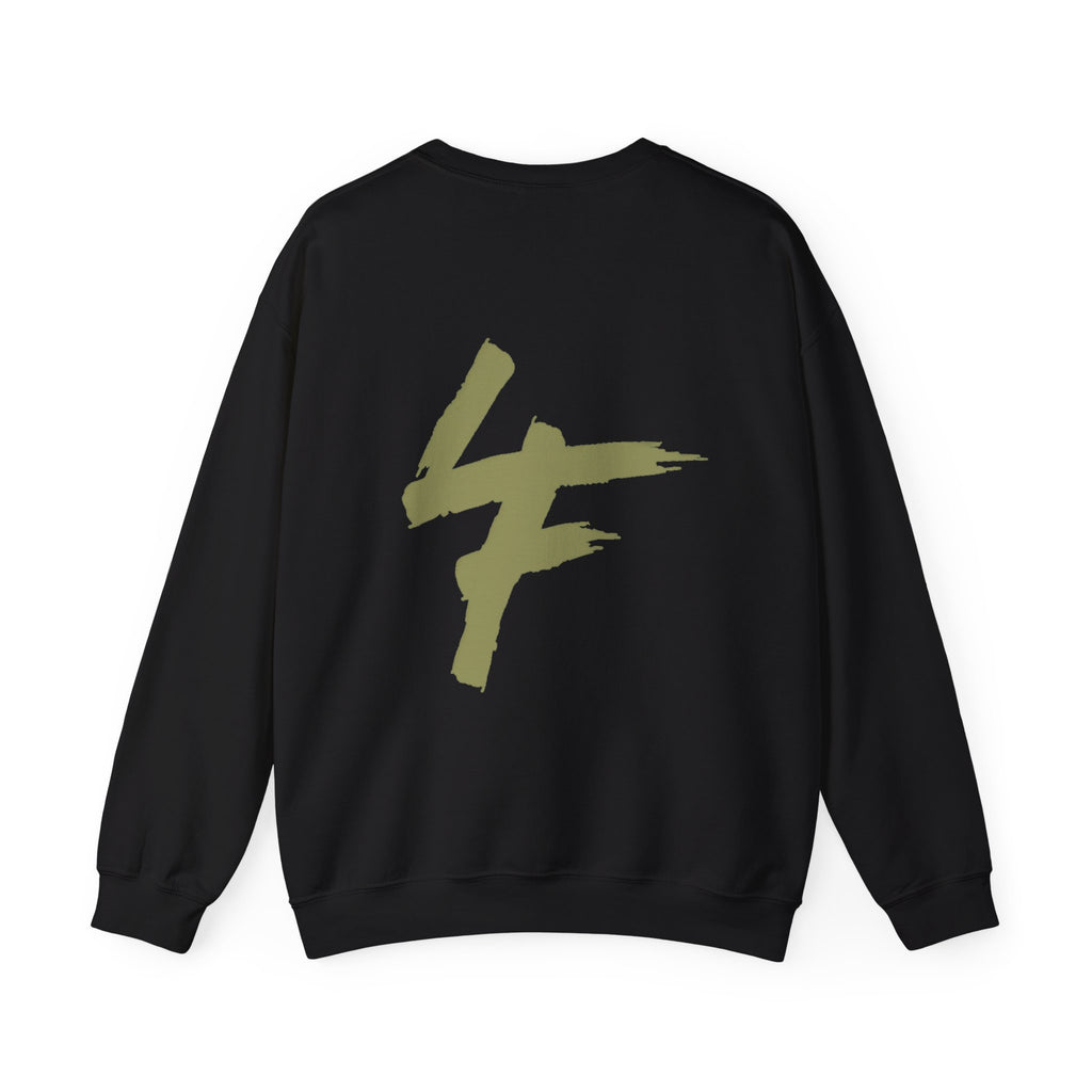 Bear Money Crewneck Sweatshirt — Streetwear Teddy with Cash Stack