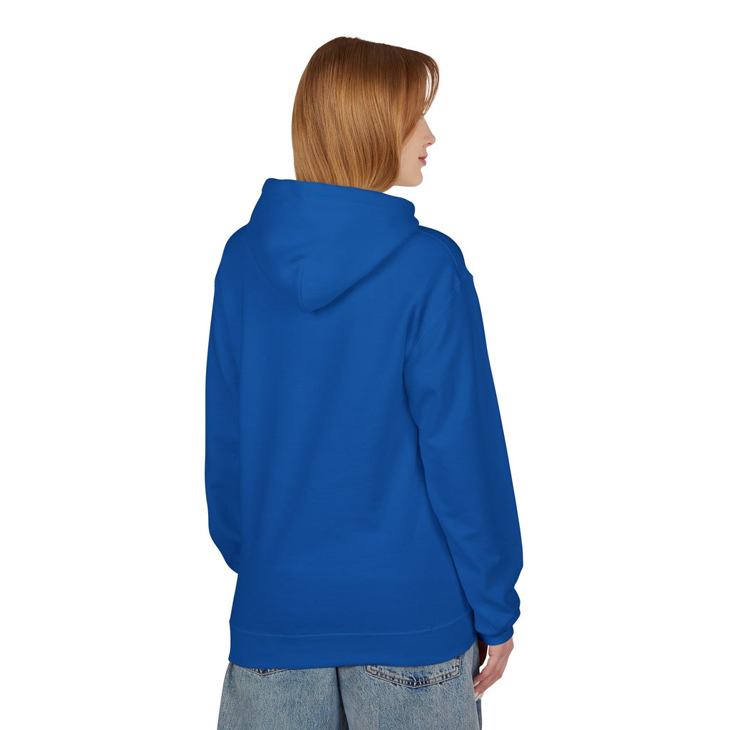 Athletic Logo Hoodie — 'The Relentless' Circular Emblem Pullover