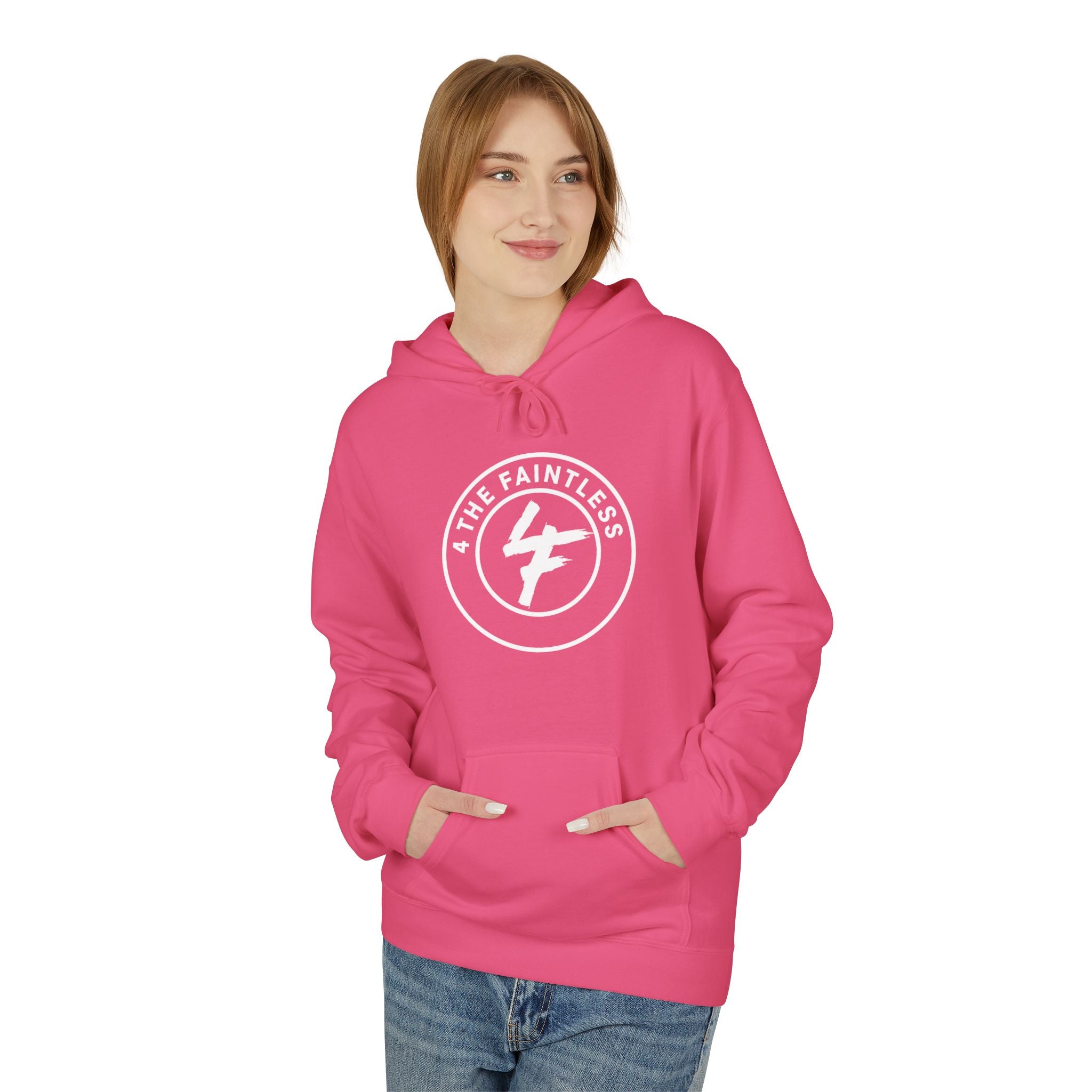 Athletic Logo Hoodie — 'The Relentless' Circular Emblem Pullover