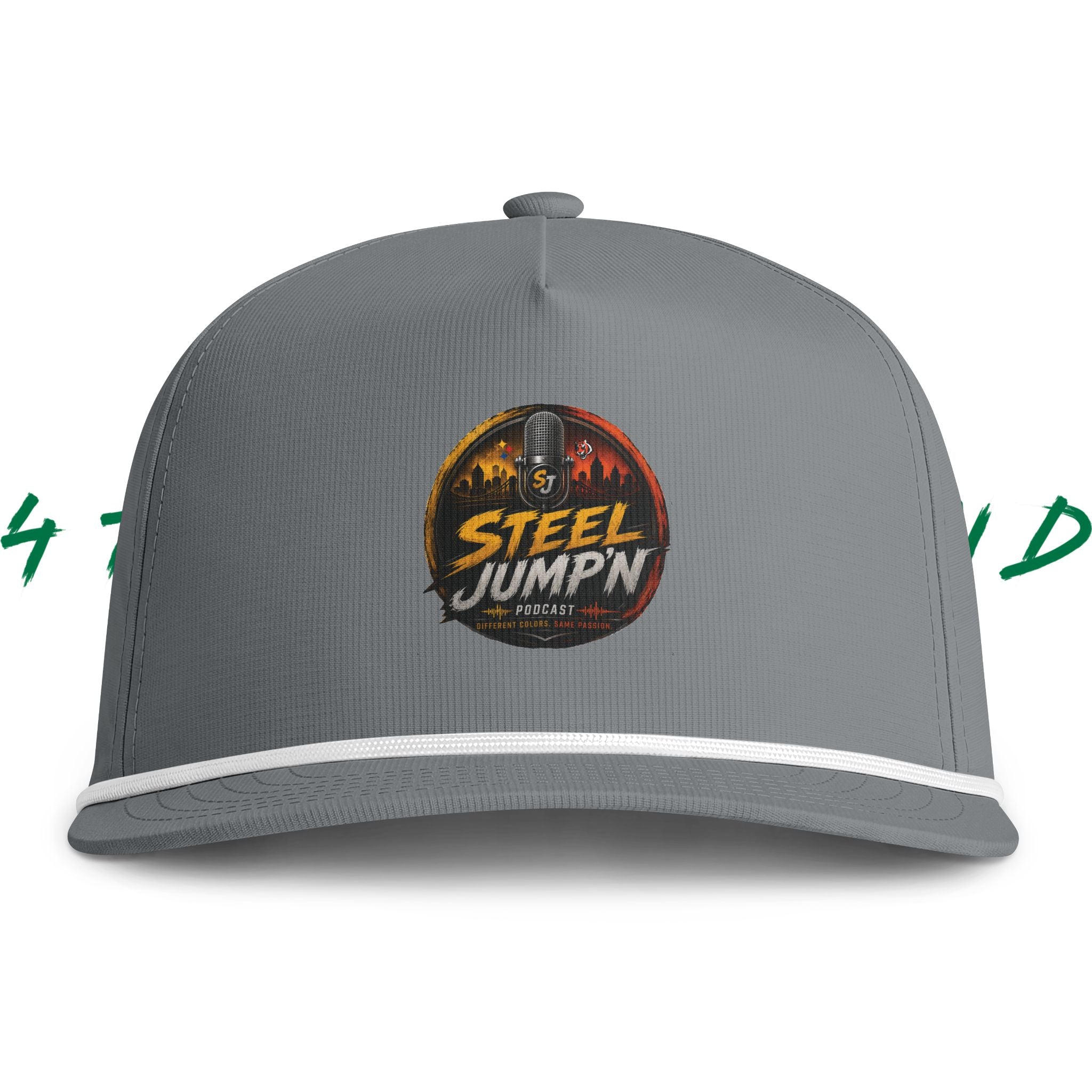 Rope Cap — Sunwashed "Steel JumpN" Vintage Logo Hat
