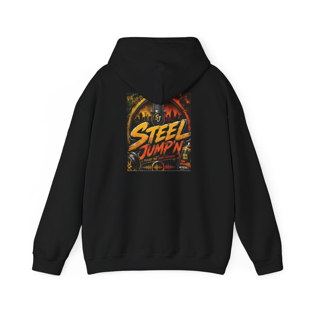 Hoodie — 'Steel Jump'n' Vintage Logo Pullover