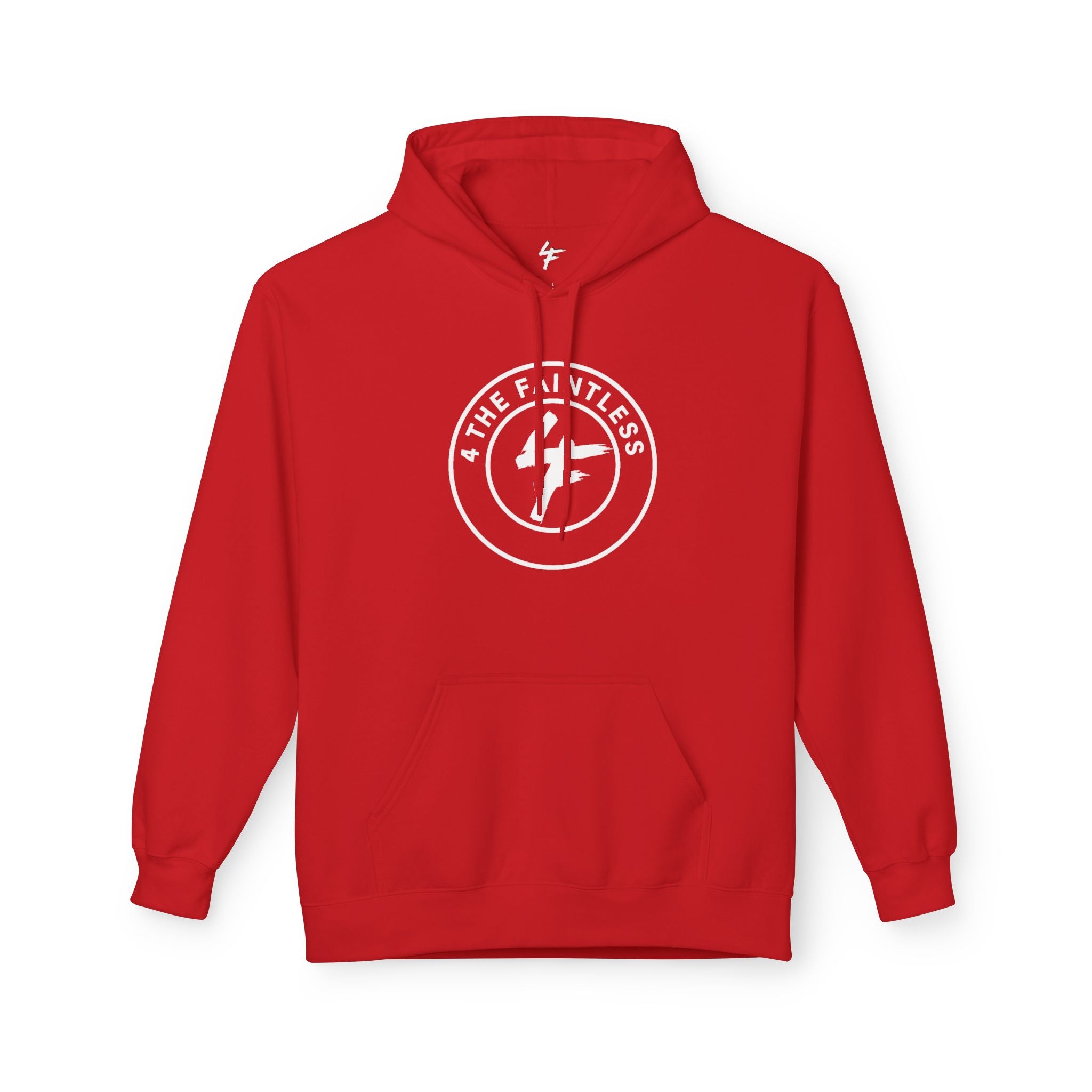 Athletic Logo Hoodie — 'The Relentless' Circular Emblem Pullover