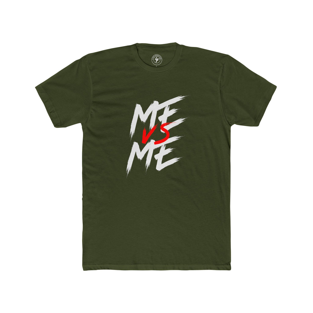 ME vs ME Graphic Tee — Motivational Self-Improvement T-Shirt