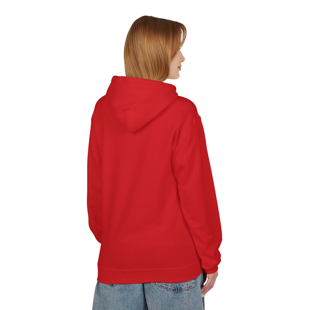 Athletic Logo Hoodie — 'The Relentless' Circular Emblem Pullover