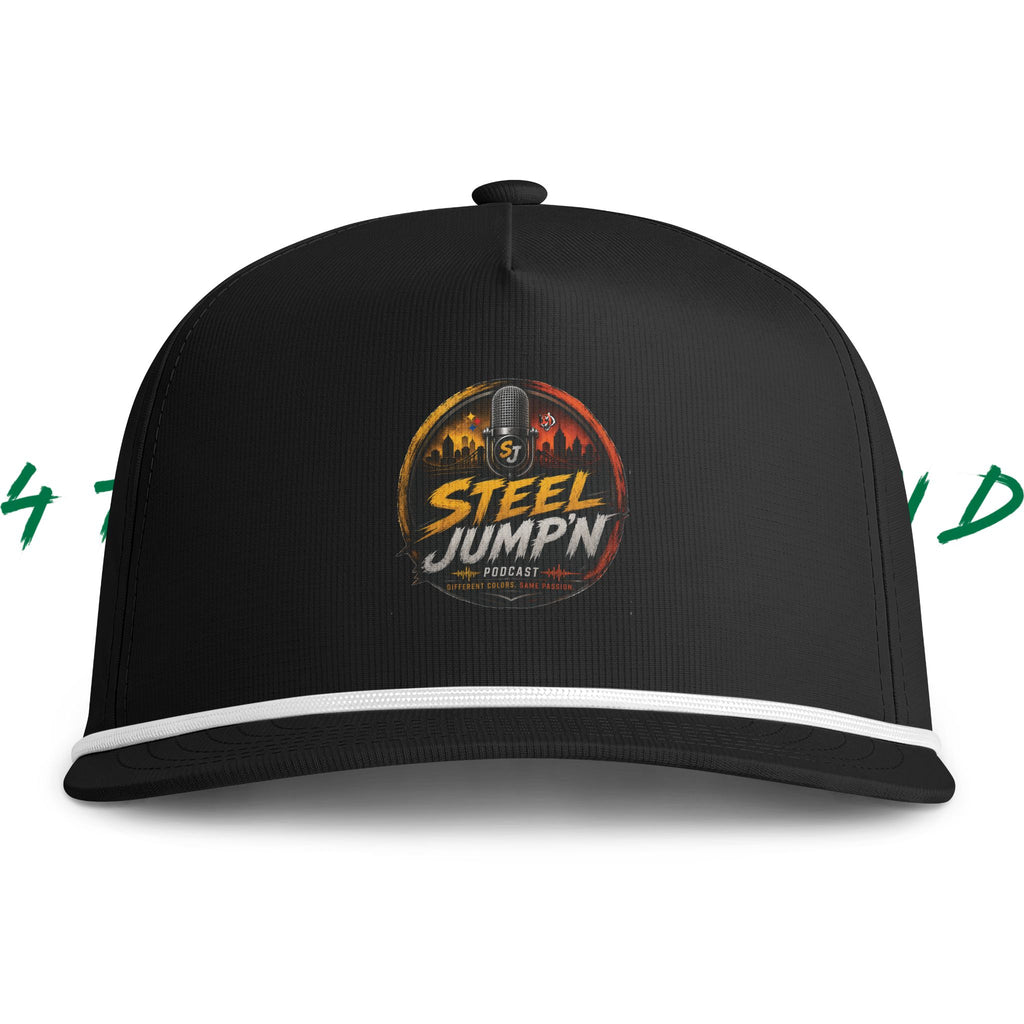 Rope Cap — Sunwashed "Steel JumpN" Vintage Logo Hat