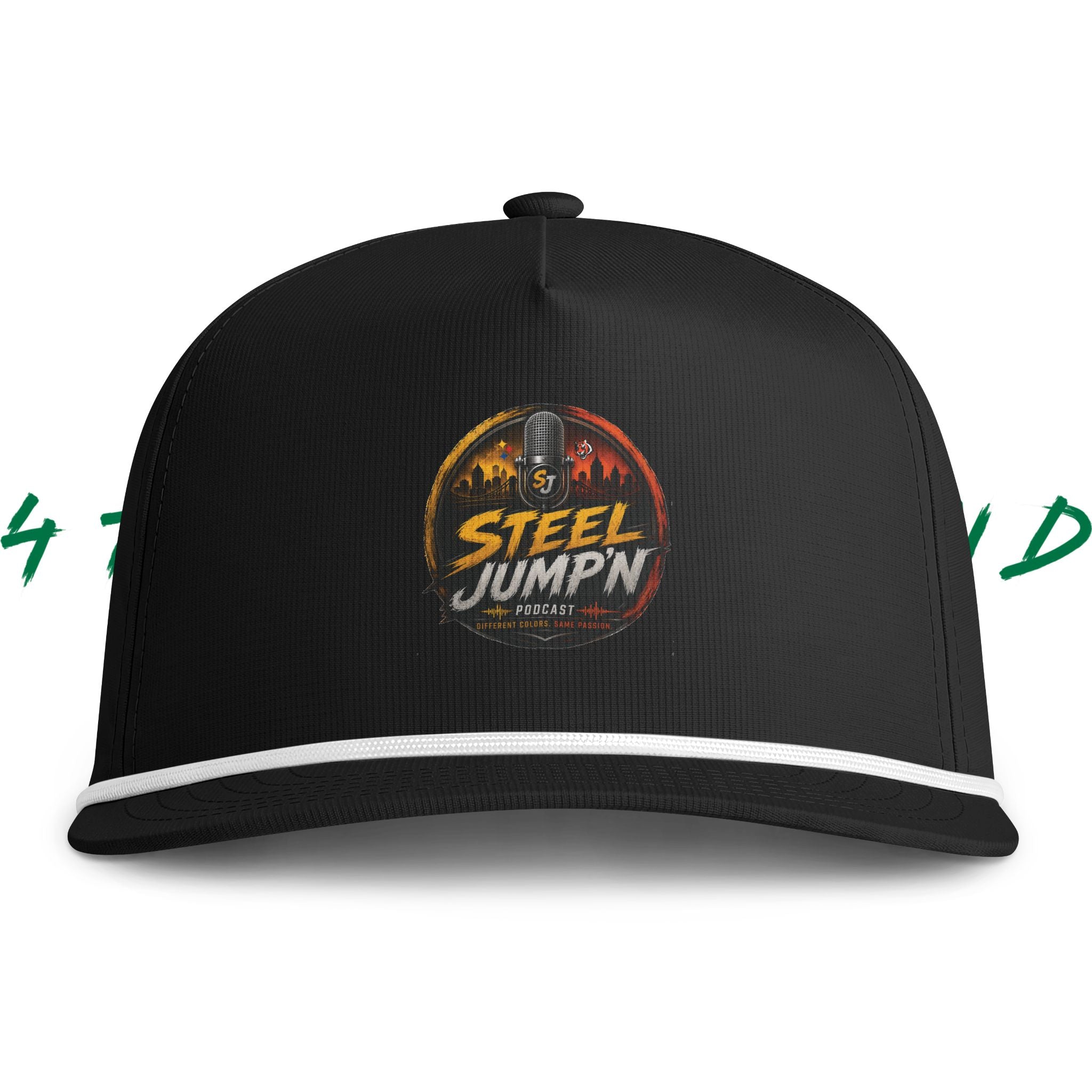 Rope Cap — Sunwashed "Steel JumpN" Vintage Logo Hat