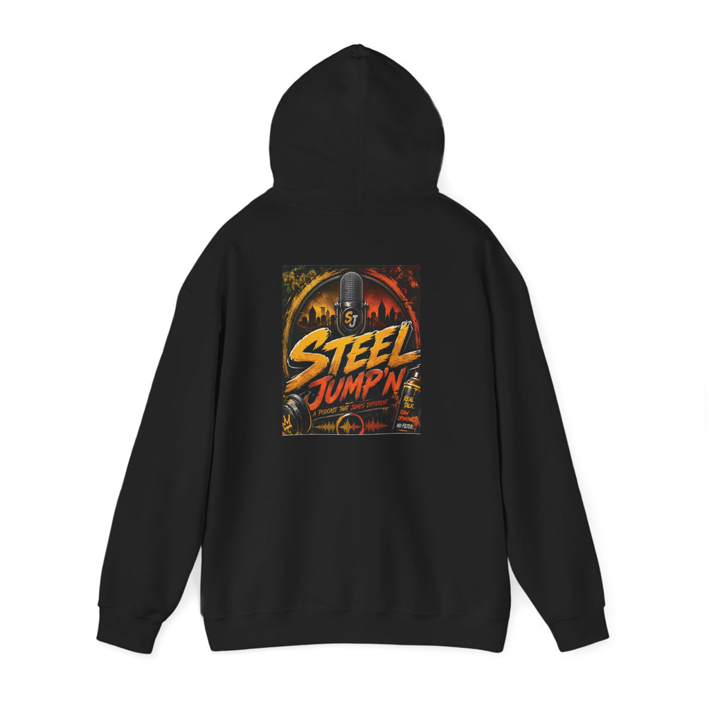 Hoodie — 'Steel Jump'n' Vintage Logo Pullover