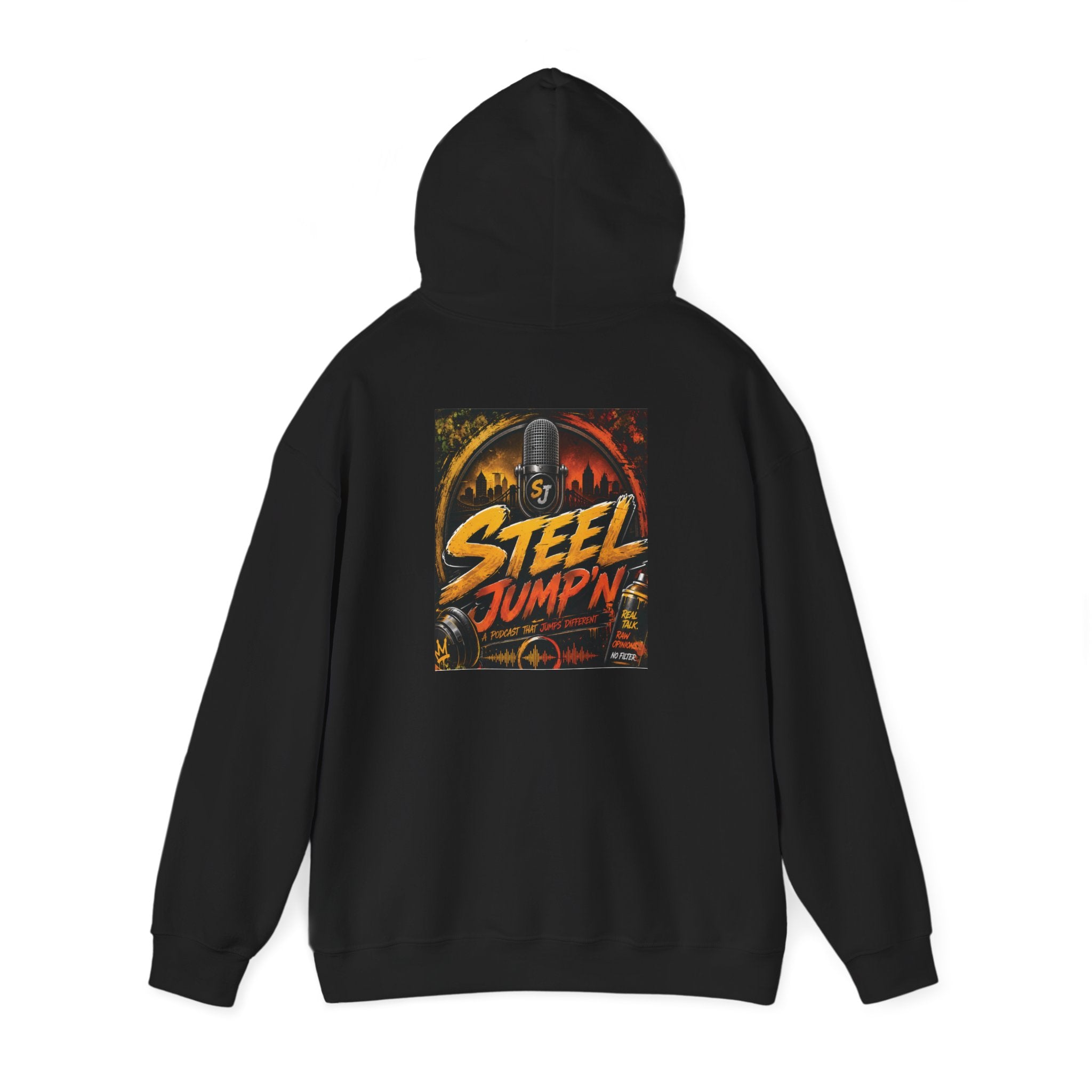 Hoodie — 'Steel Jump'n' Vintage Logo Pullover