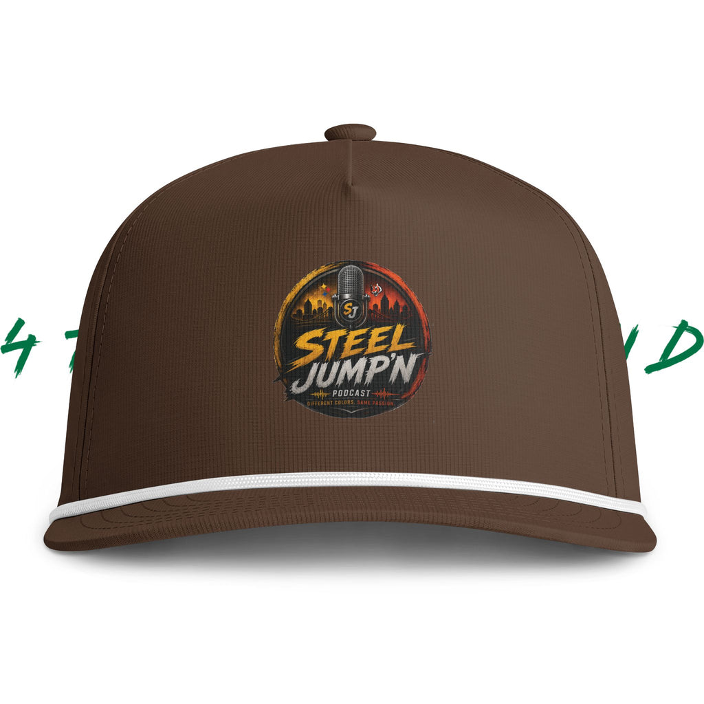 Rope Cap — Sunwashed "Steel JumpN" Vintage Logo Hat