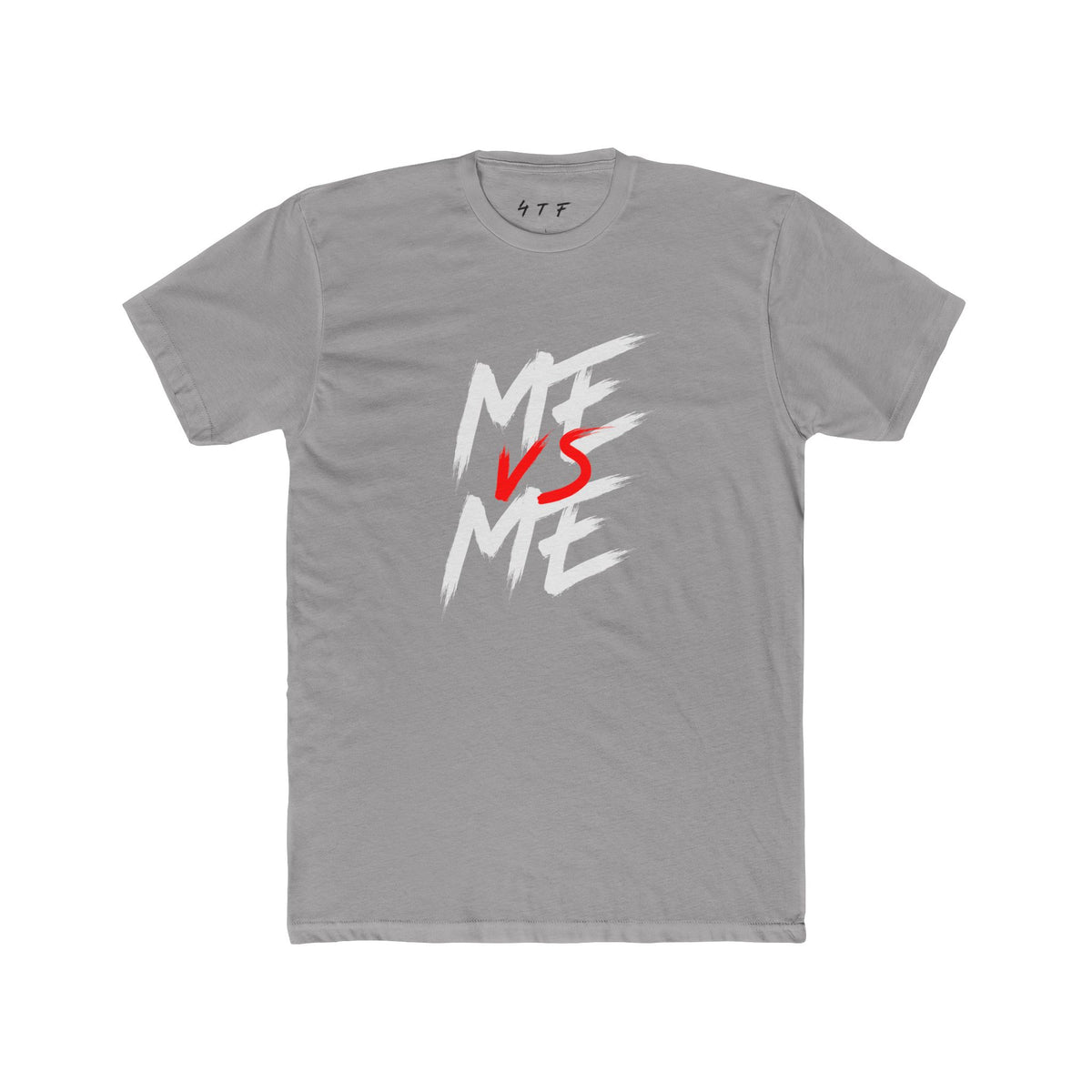 ME vs ME Graphic Tee — Motivational Self-Improvement T-Shirt