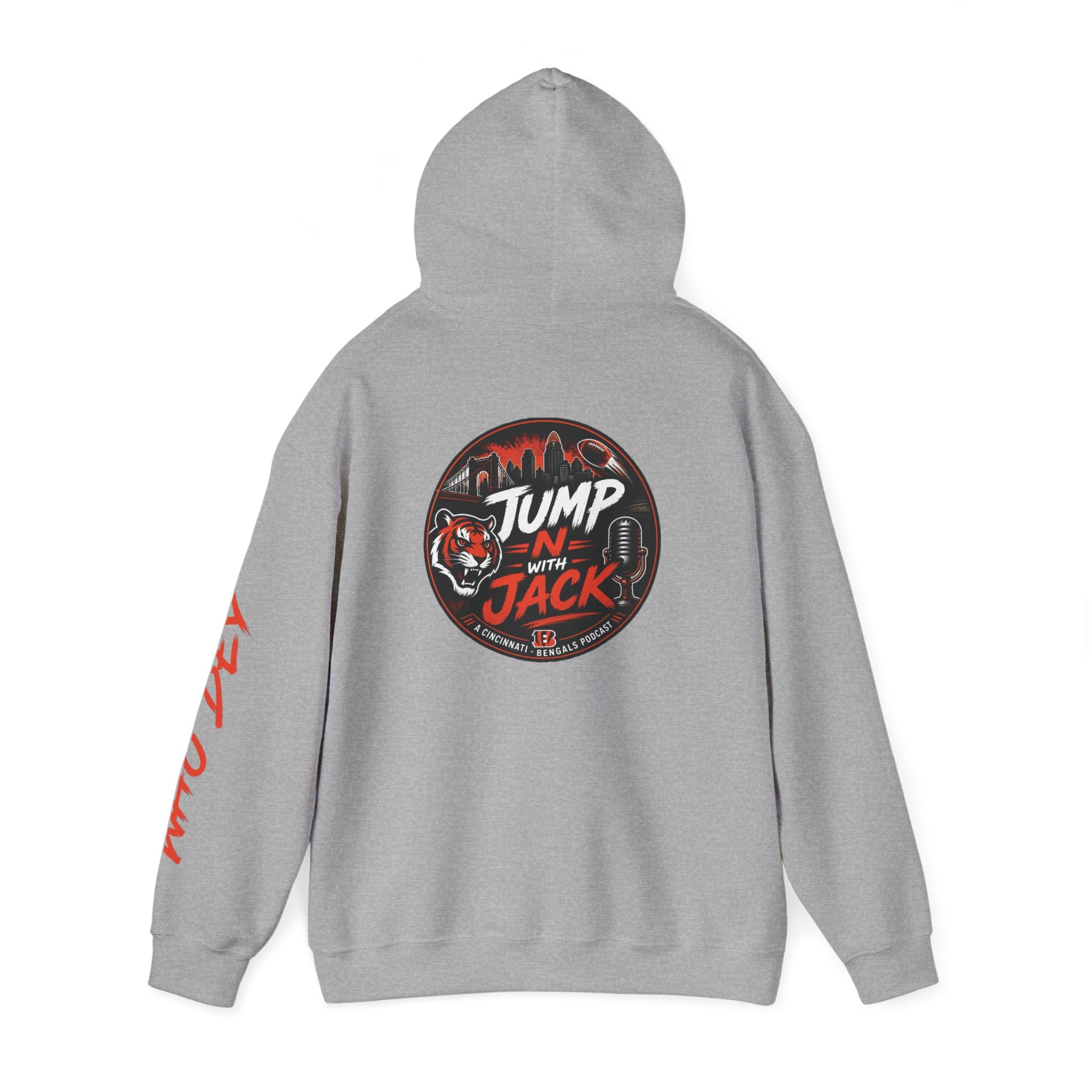 Jump N' Jack Tiger Logo Hoodie — Podcast Crewneck