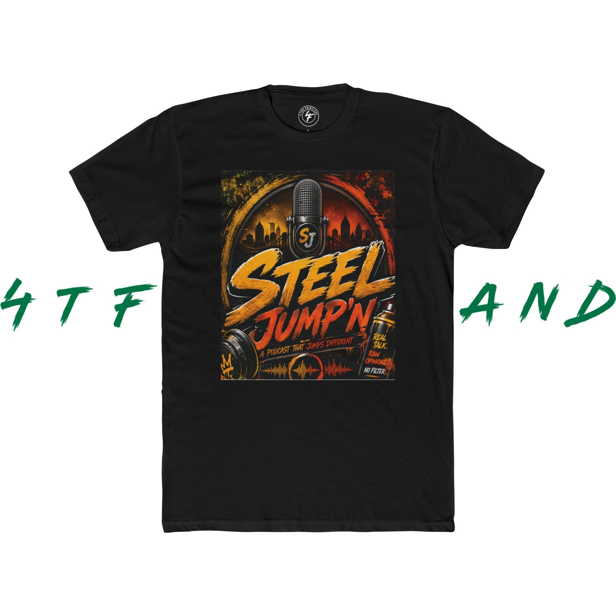 Unisex STEEL JUMP’N PODCAST Tee