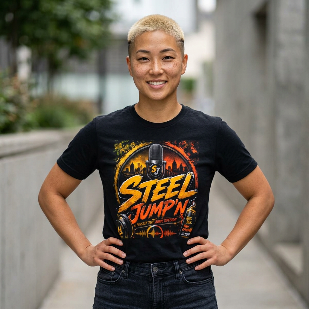 Unisex STEEL JUMP’N PODCAST Tee