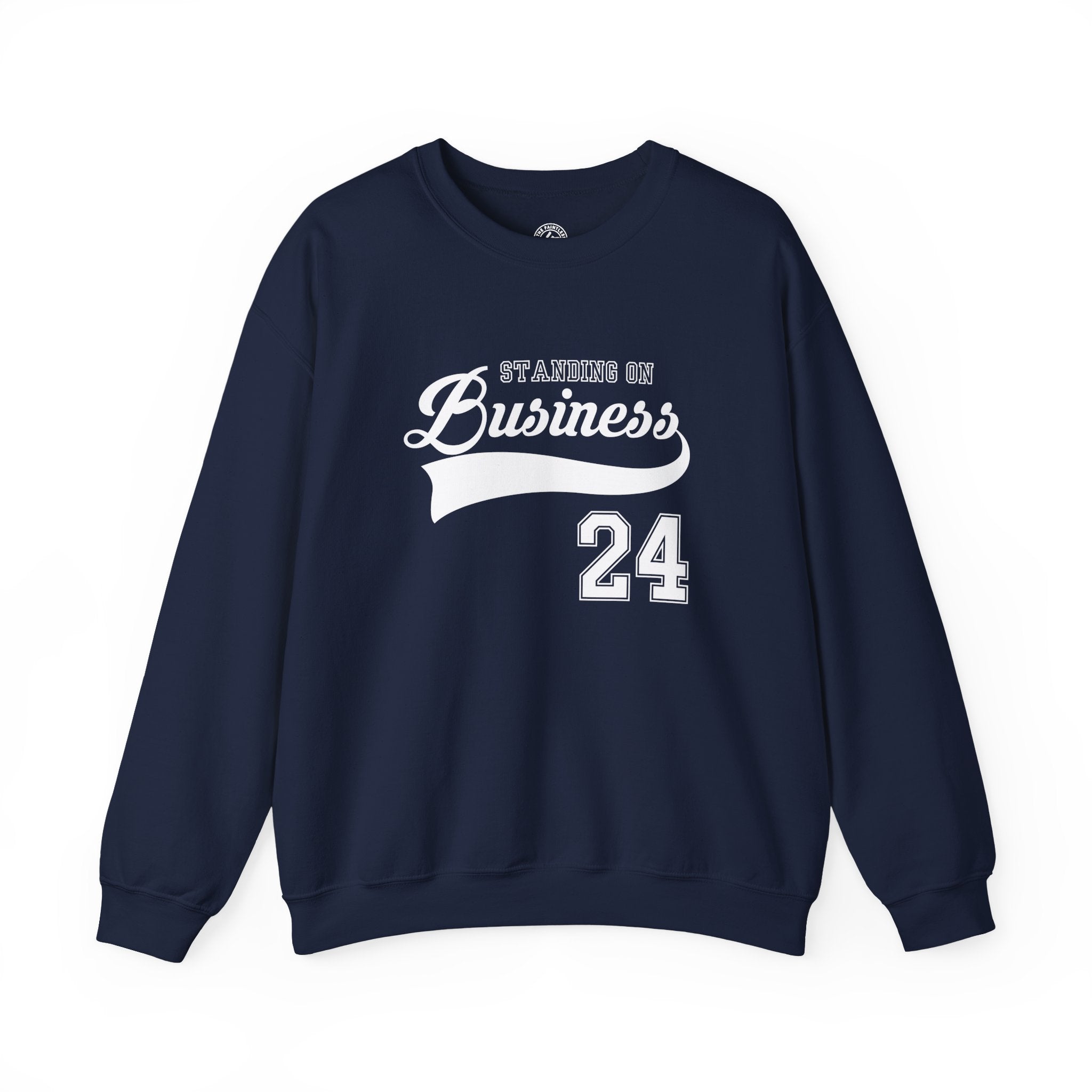 Crewneck Sweatshirt — 'Standing On Business 24' Vintage Athletic Logo