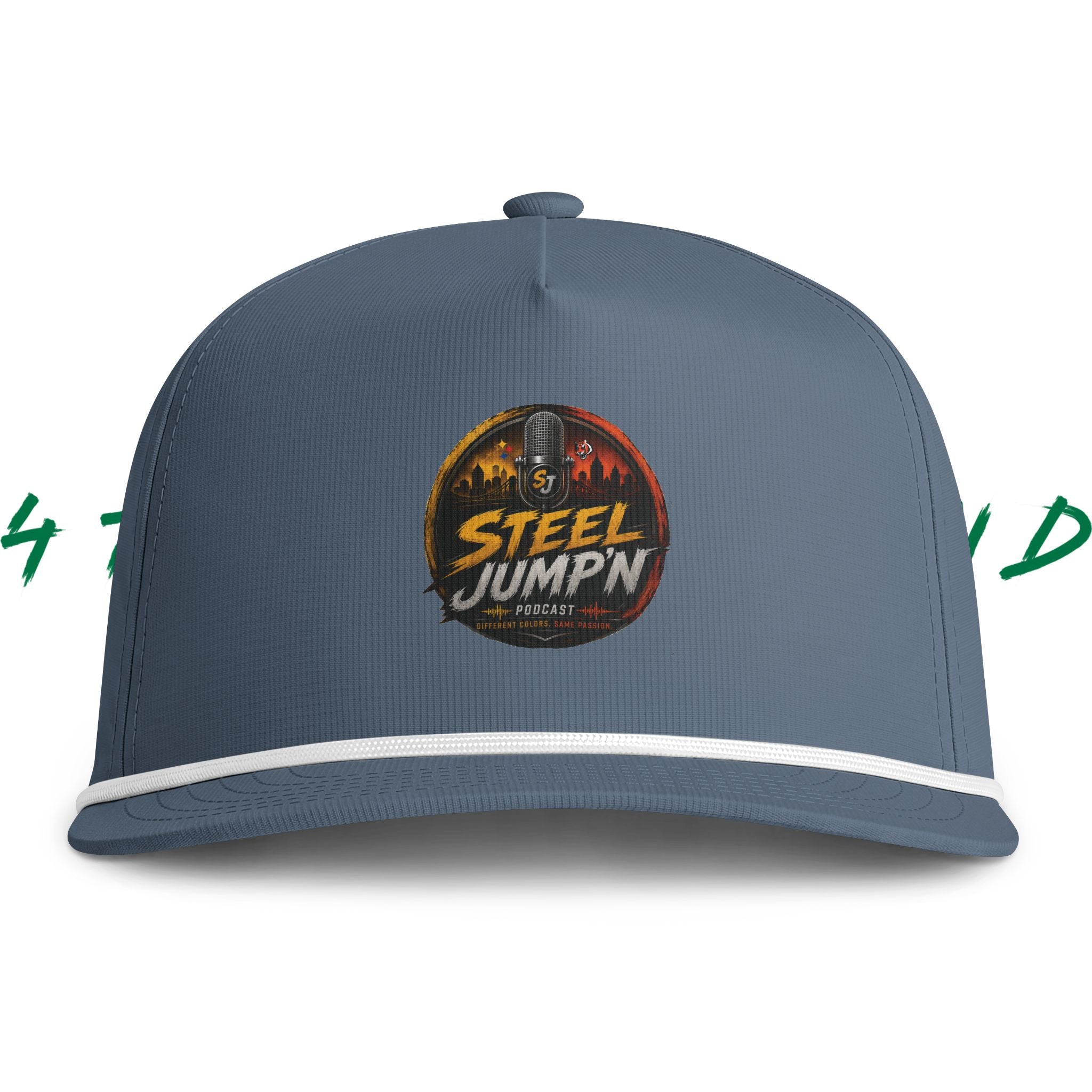 Rope Cap — Sunwashed "Steel JumpN" Vintage Logo Hat