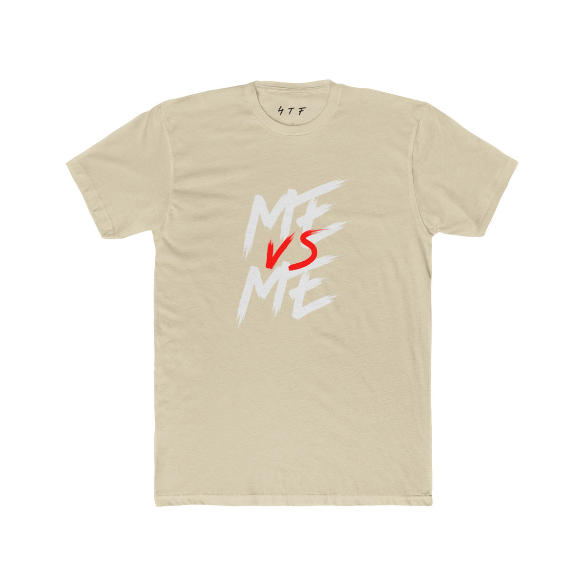 ME vs ME Graphic Tee — Motivational Self-Improvement T-Shirt