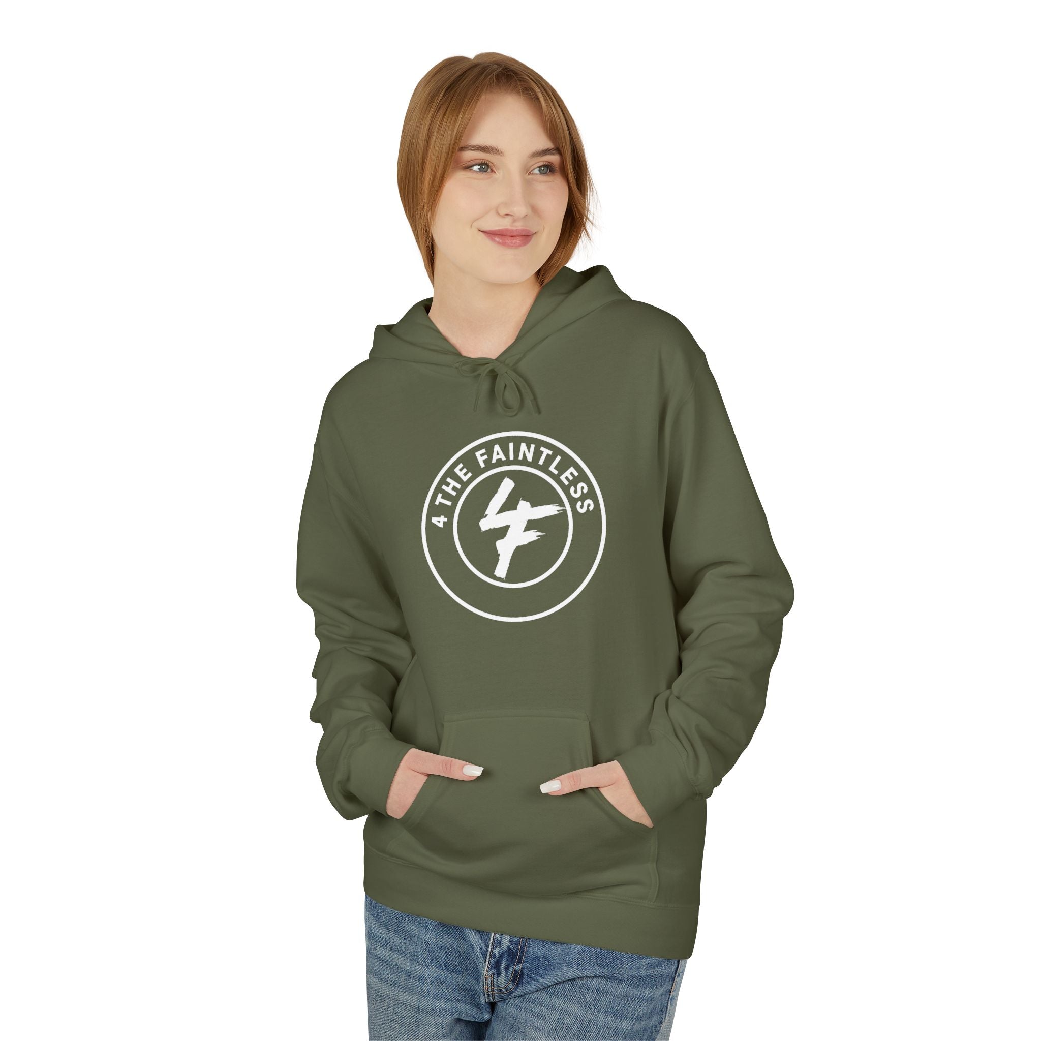 Athletic Logo Hoodie — 'The Relentless' Circular Emblem Pullover