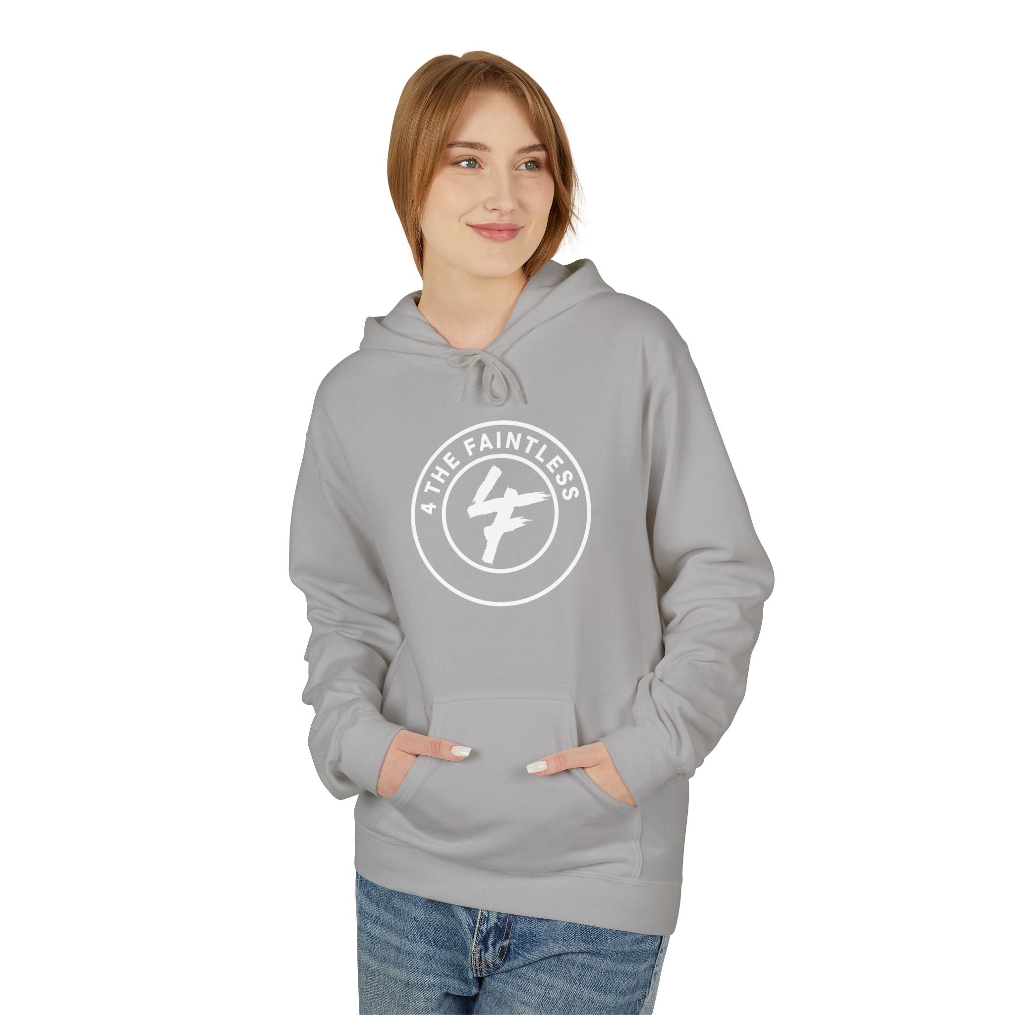Athletic Logo Hoodie — 'The Relentless' Circular Emblem Pullover