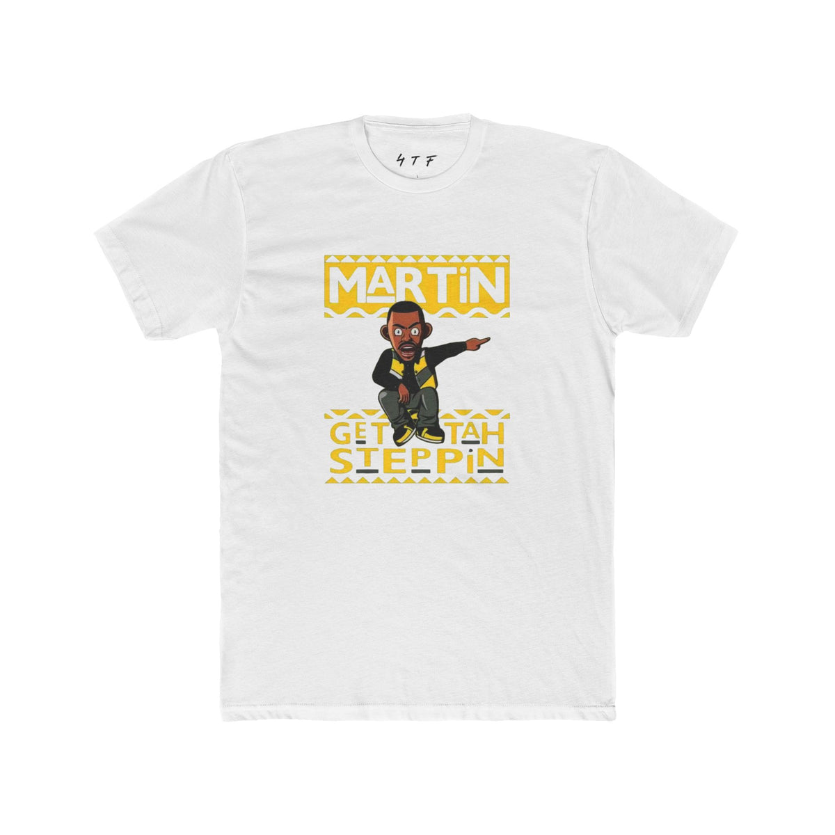 Martin "Gettah Steppin" Graphic Tee — Retro TV Comedy Tribute