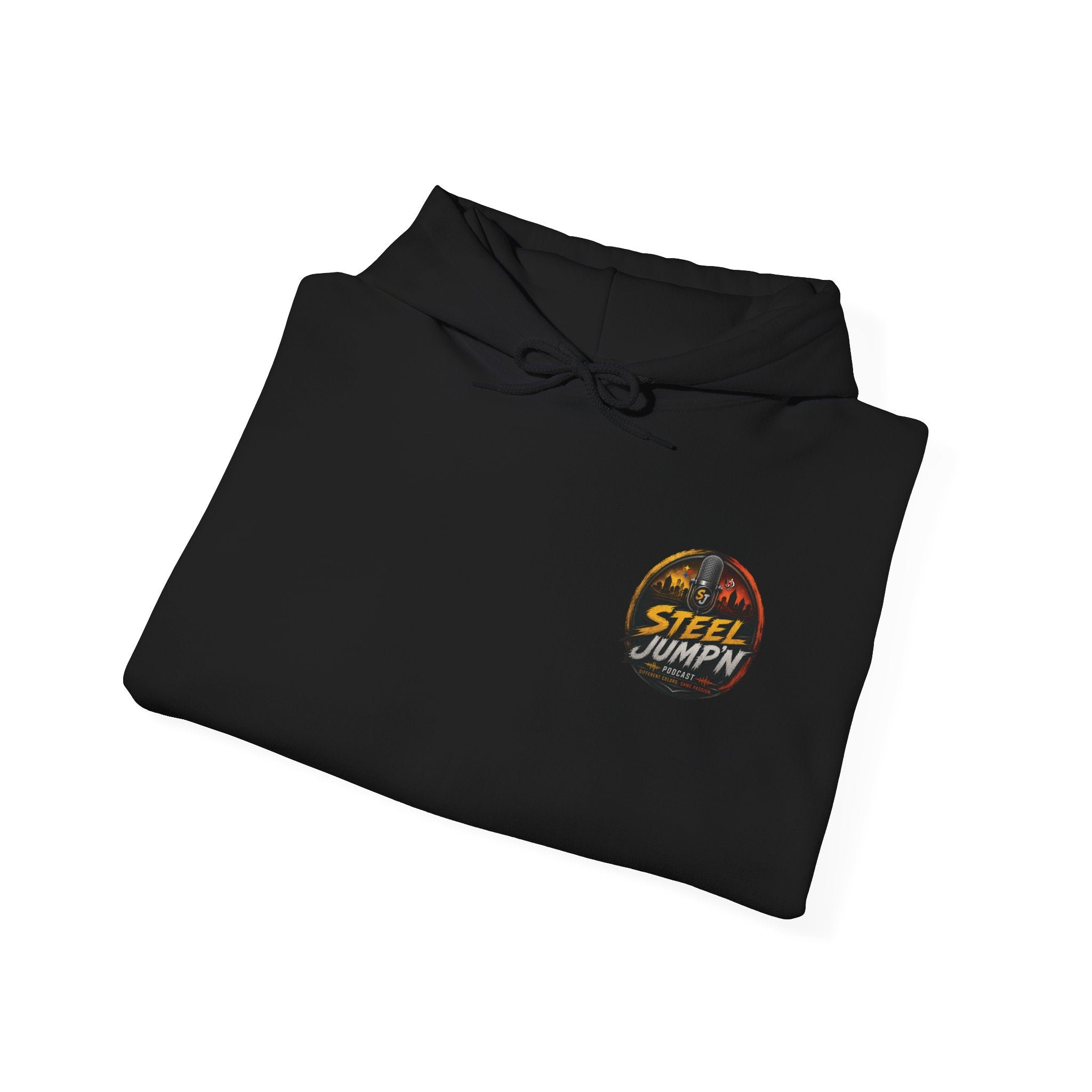 Hoodie — 'Steel Jump'n' Vintage Logo Pullover