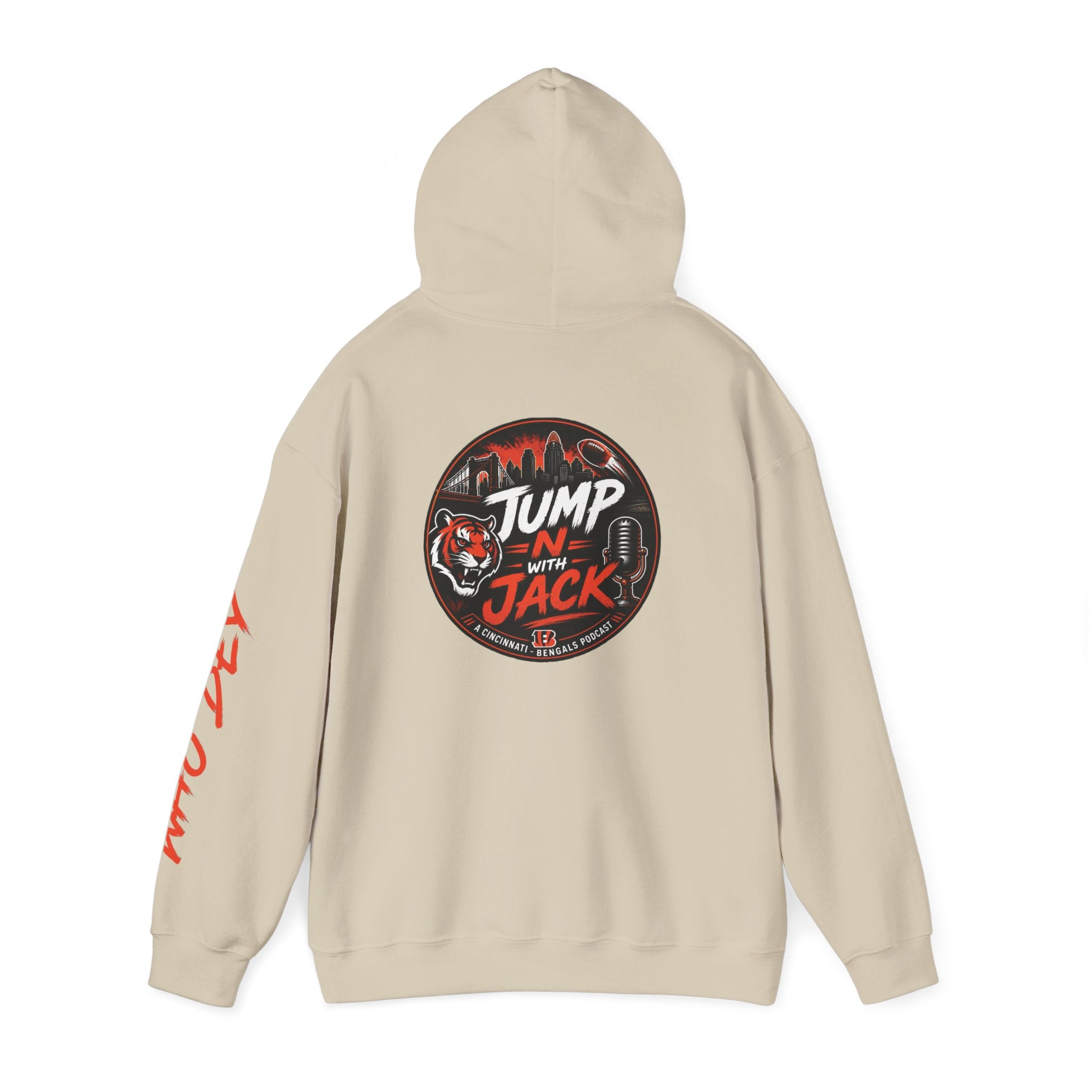 Jump N' Jack Tiger Logo Hoodie — Podcast Crewneck