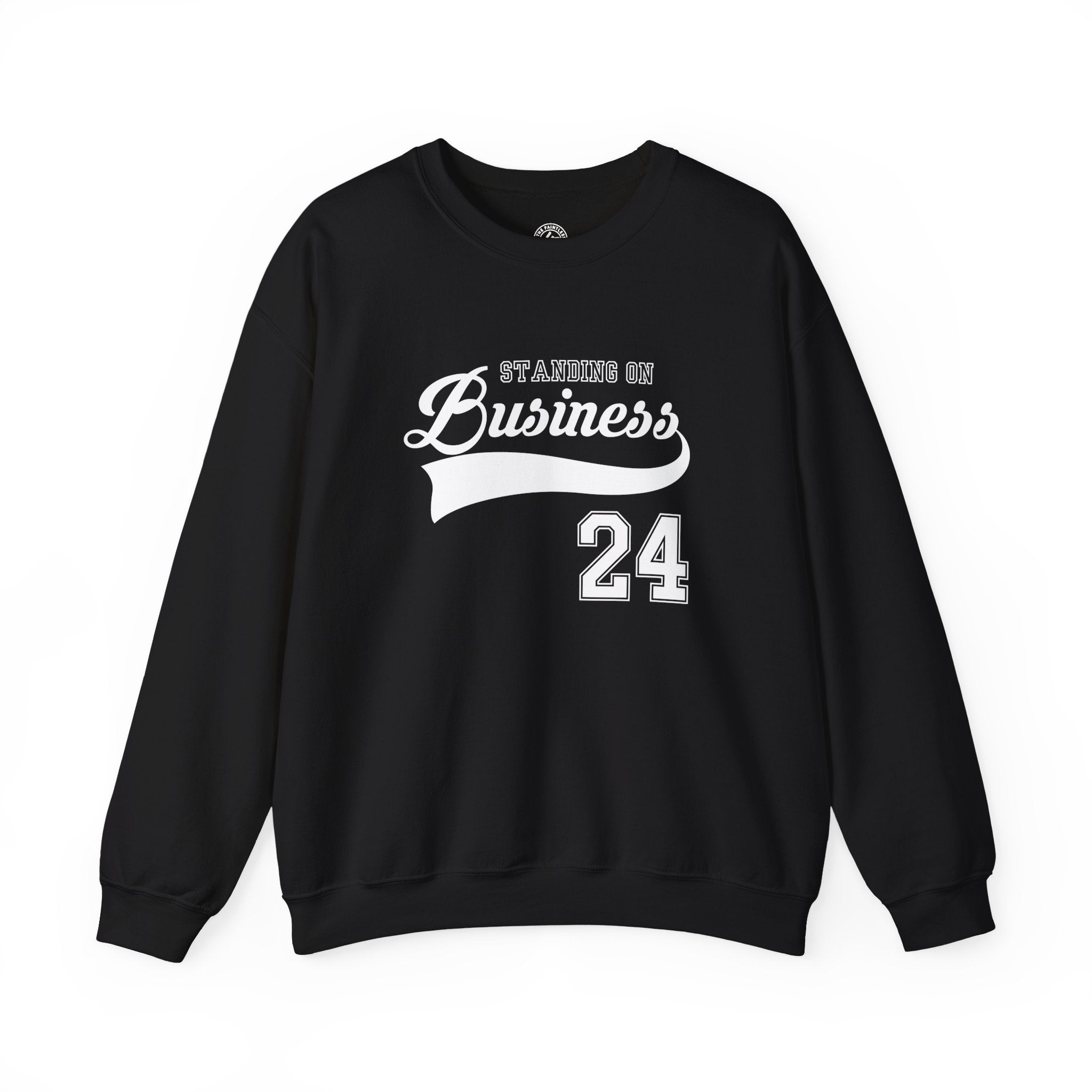 Crewneck Sweatshirt — 'Standing On Business 24' Vintage Athletic Logo