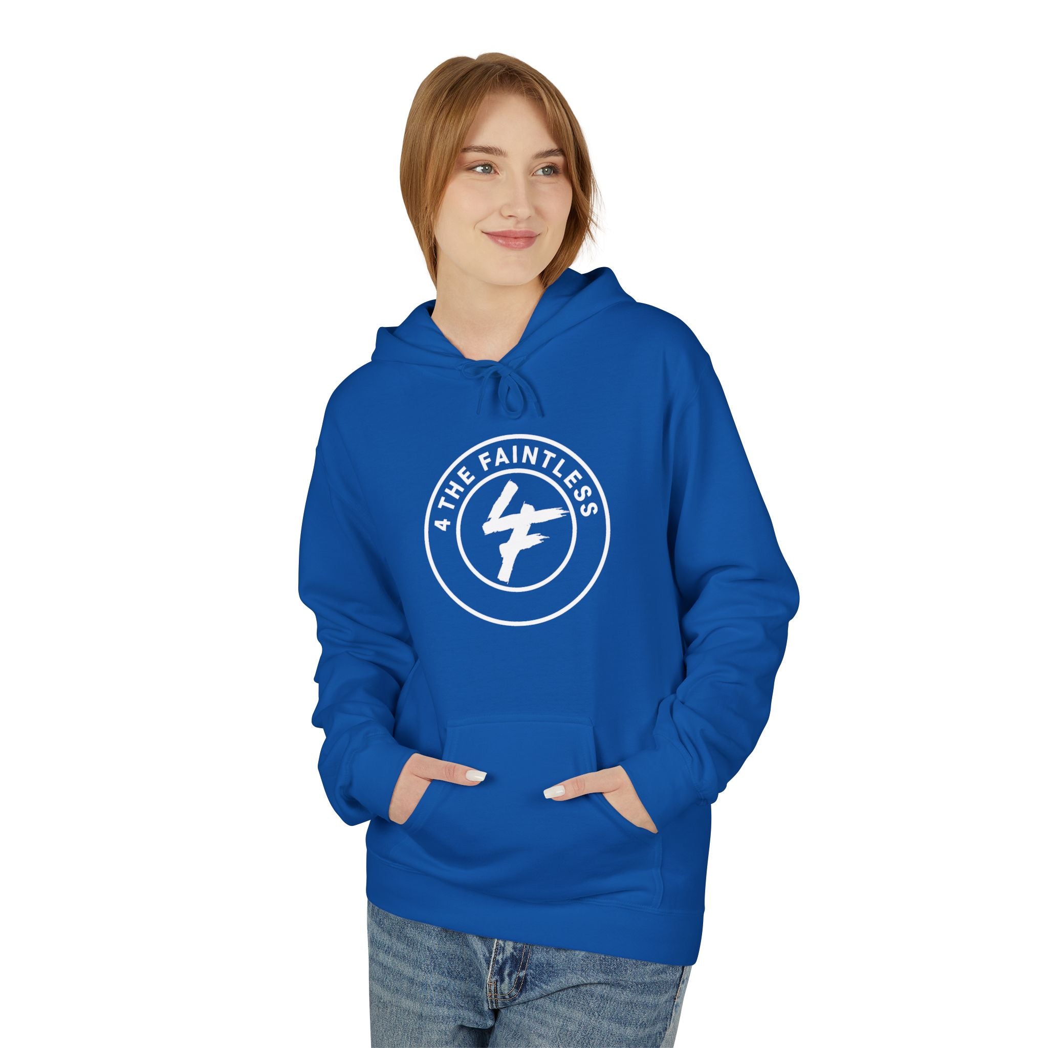 Athletic Logo Hoodie — 'The Relentless' Circular Emblem Pullover