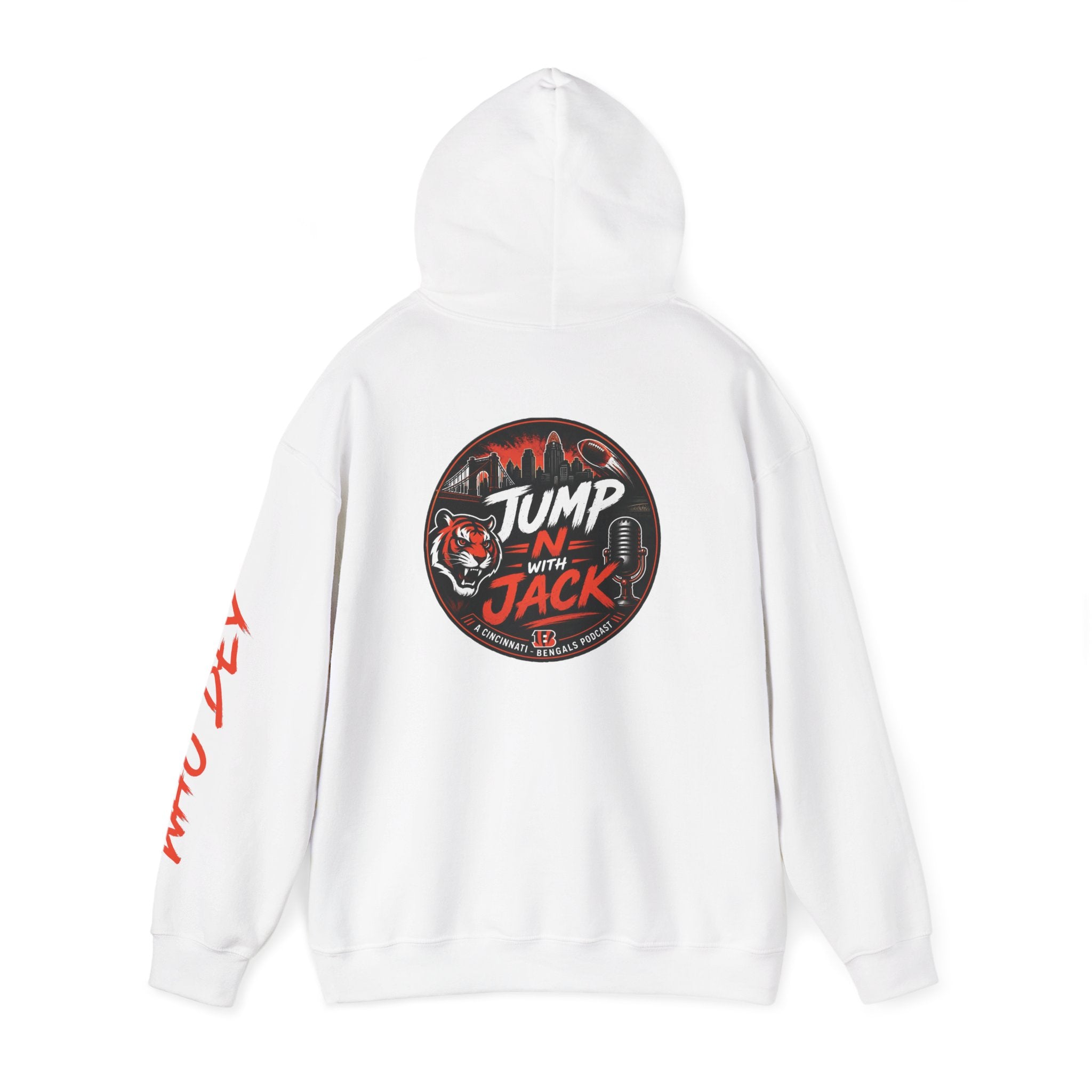 Jump N' Jack Tiger Logo Hoodie — Podcast Crewneck