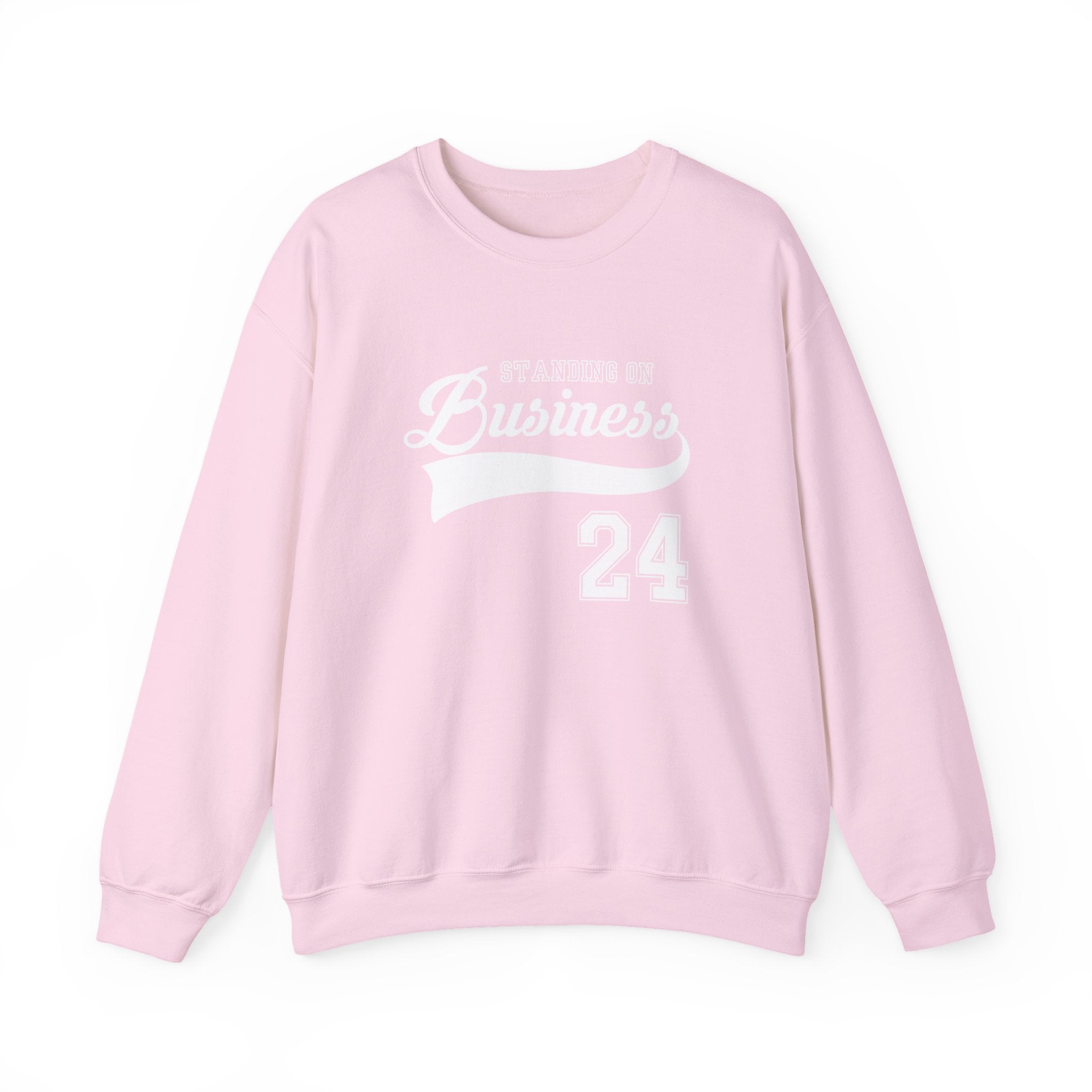 Crewneck Sweatshirt — 'Standing On Business 24' Vintage Athletic Logo