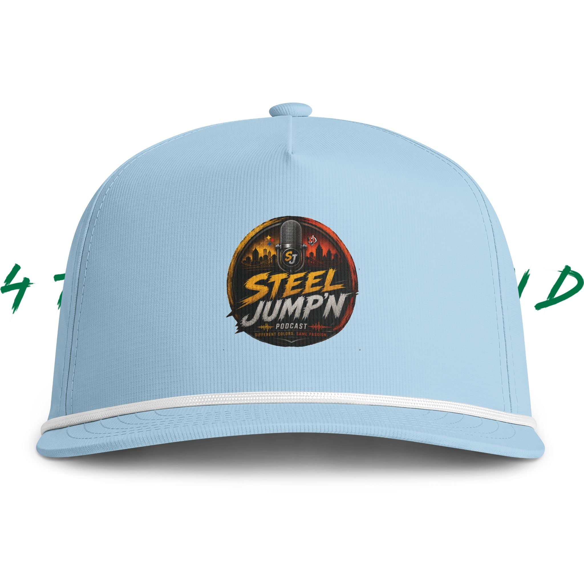 Rope Cap — Sunwashed "Steel JumpN" Vintage Logo Hat