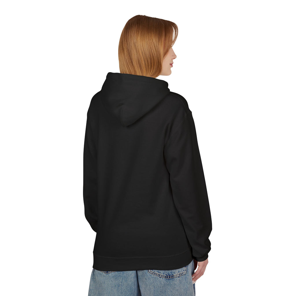 Athletic Logo Hoodie — 'The Relentless' Circular Emblem Pullover