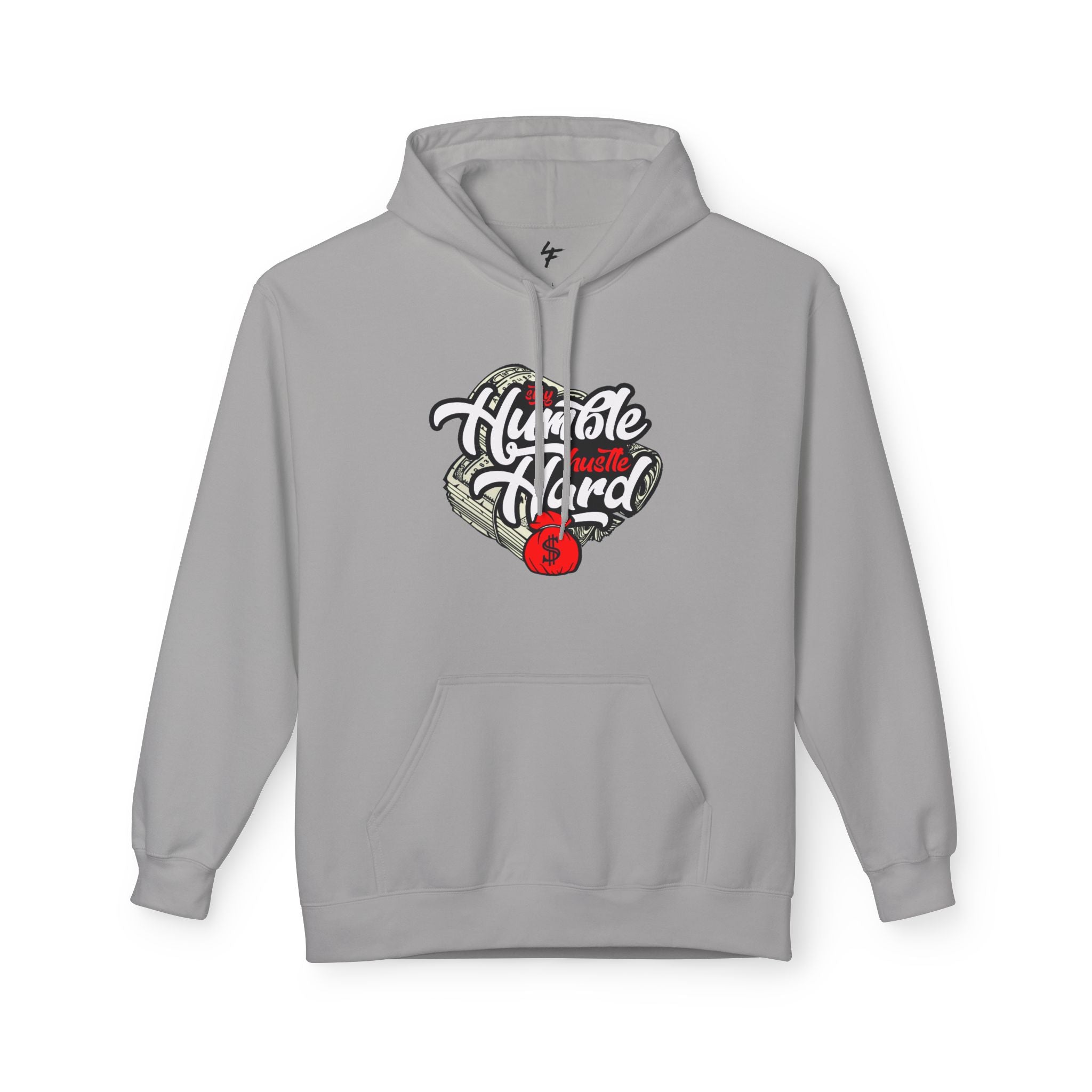 Hustle Hard Hoodie – Streetwear Motivational Graphic Hoodie