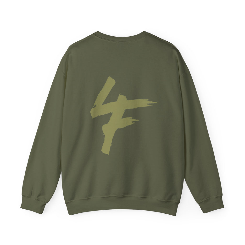 Bear Money Crewneck Sweatshirt — Streetwear Teddy with Cash Stack