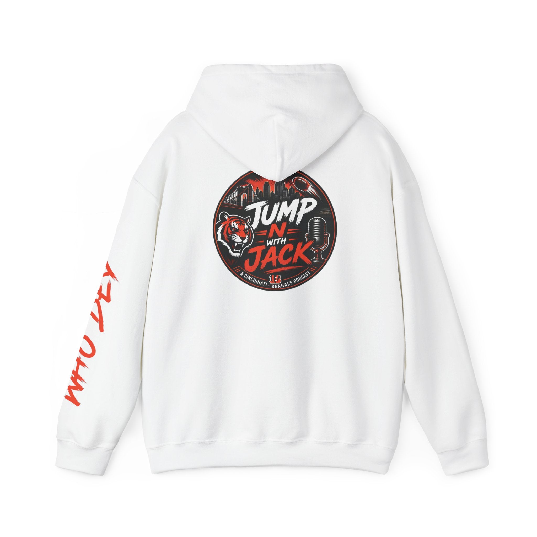 Jump N' Jack Tiger Logo Hoodie — Podcast Crewneck