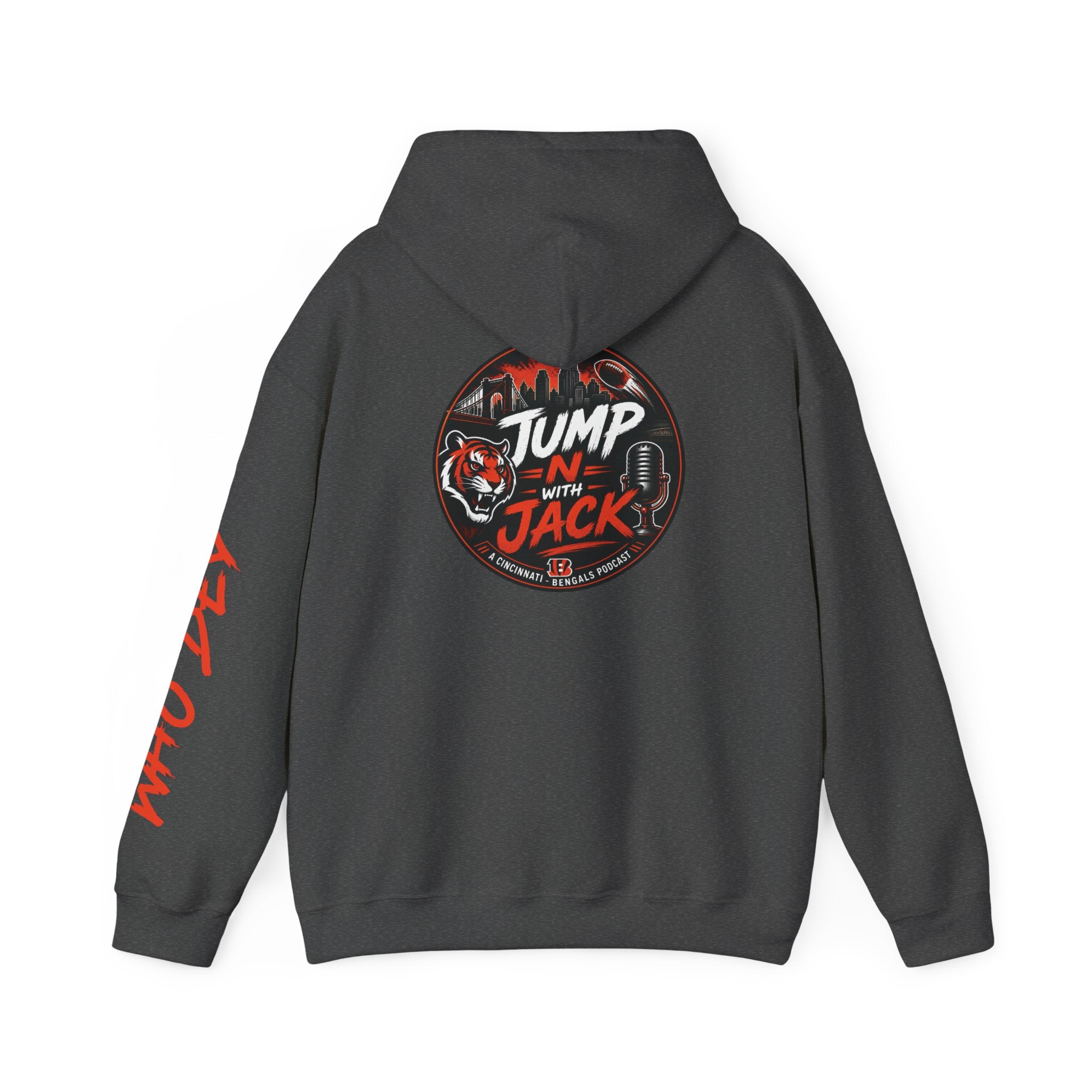 Jump N' Jack Tiger Logo Hoodie — Podcast Crewneck